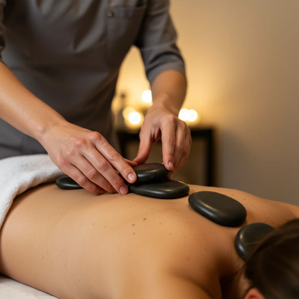 Hot stone massage st louis