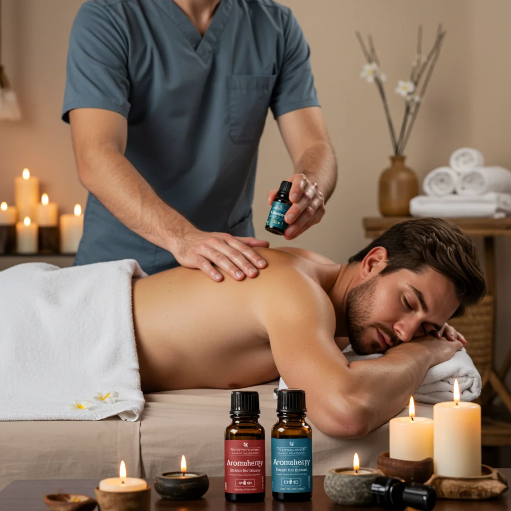 Massage or aromatherapy